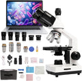 SWIFT SW320T Trinocular Microscope with 2MP Camera, Carrying Case