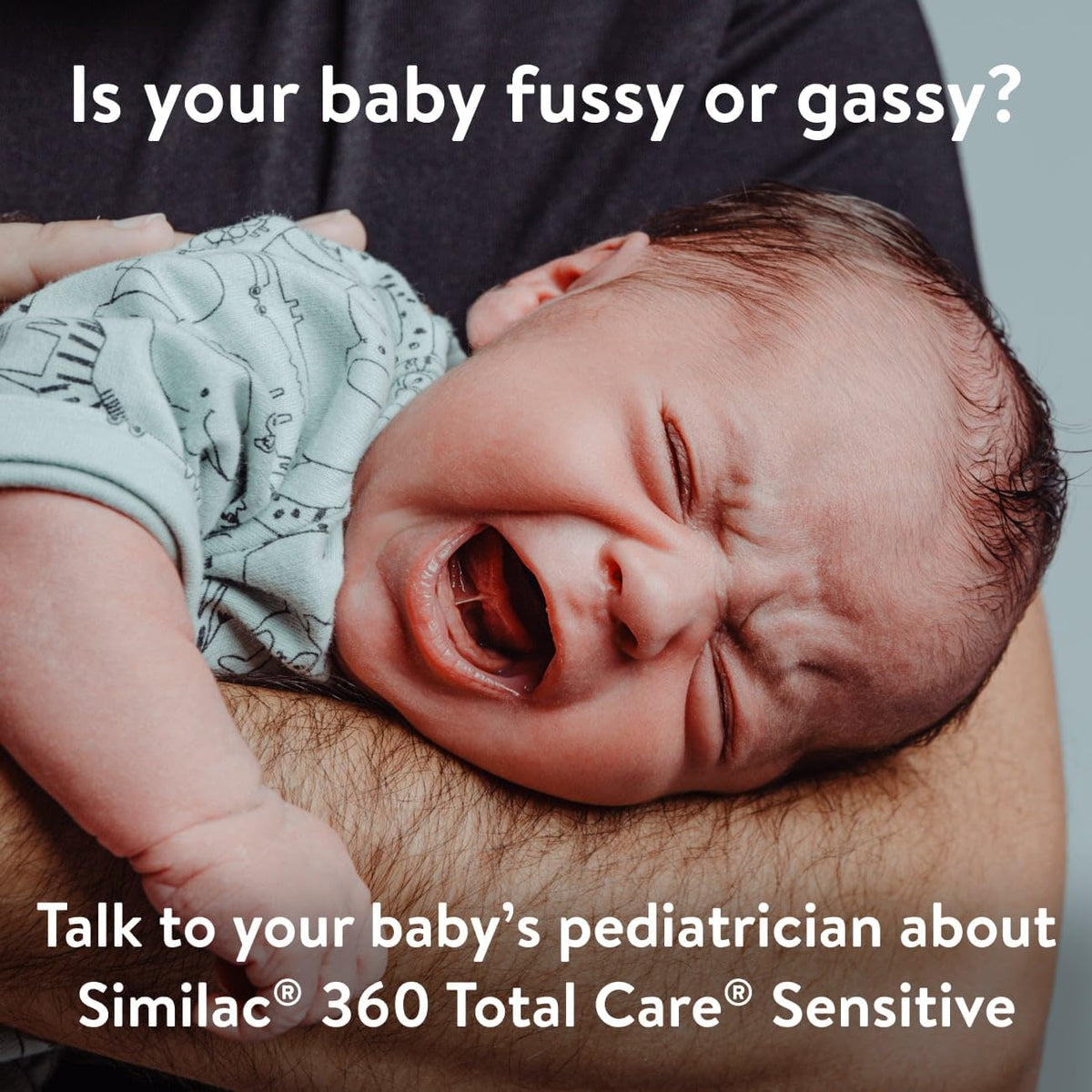 Similac 360 Total Care Sensitive Baby Formula Powder, 5 HMO Prebiotic Blend
