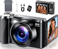 56MP 4K Digital Camera for Photography, Travel & Gift