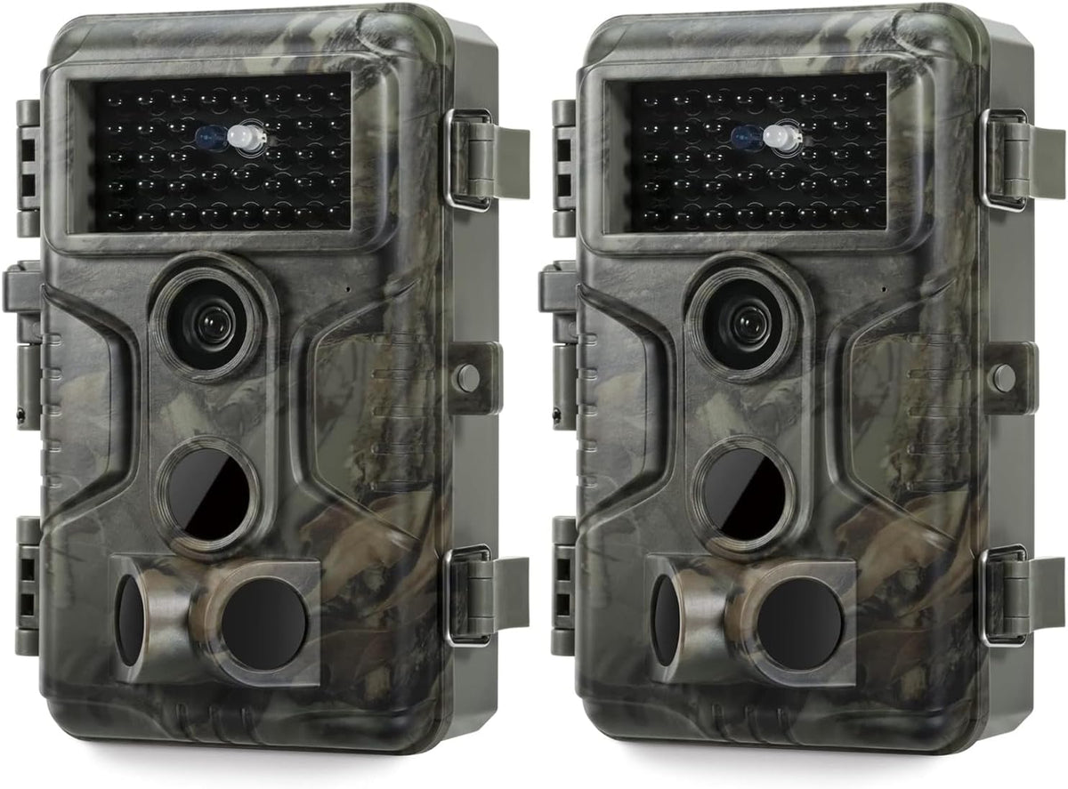 GardePro A3S 2-Pack Non-Cellular Trail Camera, 1296P HD Video with Sound
