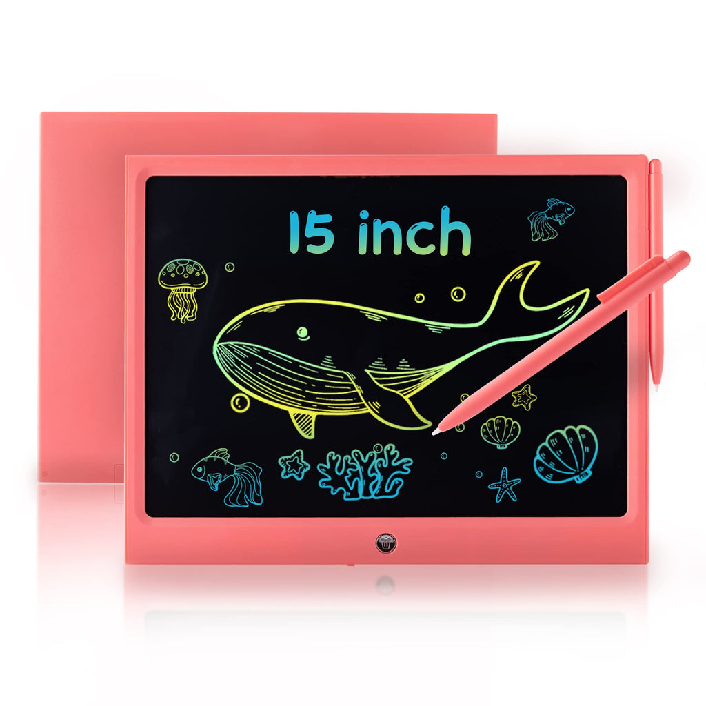 LCD Writing Tablet for Kids, 10 Inch Colorful Drawing Board Learning Toys