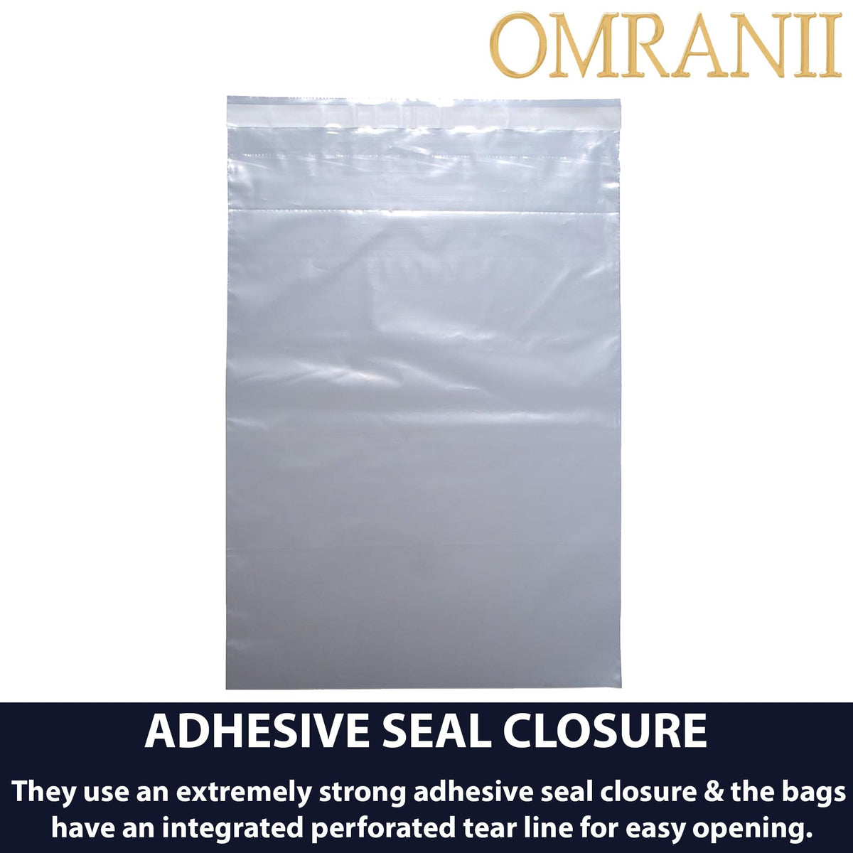 Crash Cart/Drug Tray Security Bag - Tamper-Evident 2 Mil, 20" X 29" & 500 Bags | Strong Adhesive Seal and Perforated Easy-Open Design | LDPE Clear Medical Safety Bag for Emergency Carts
