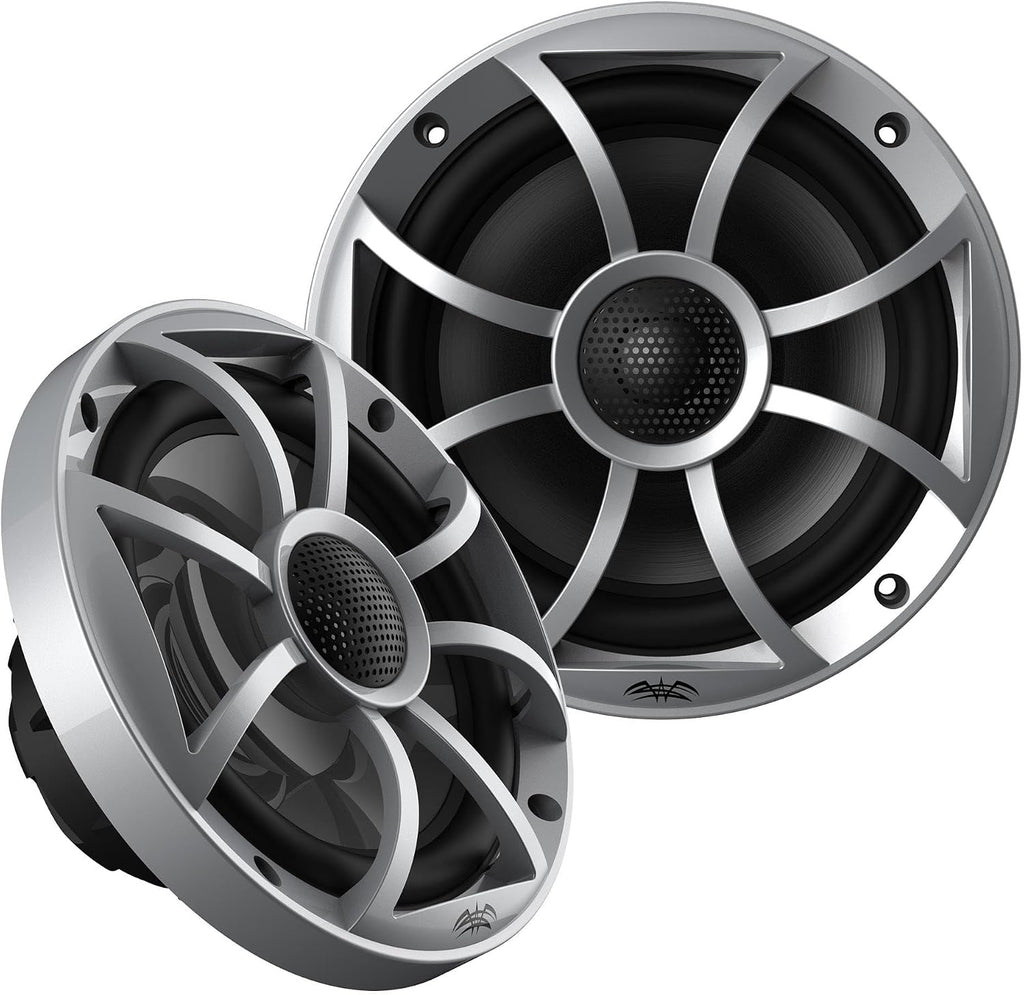 Wet Sounds WS-MC-2 Marine Radio 2-Pair 6.5 in Speaker Bundle