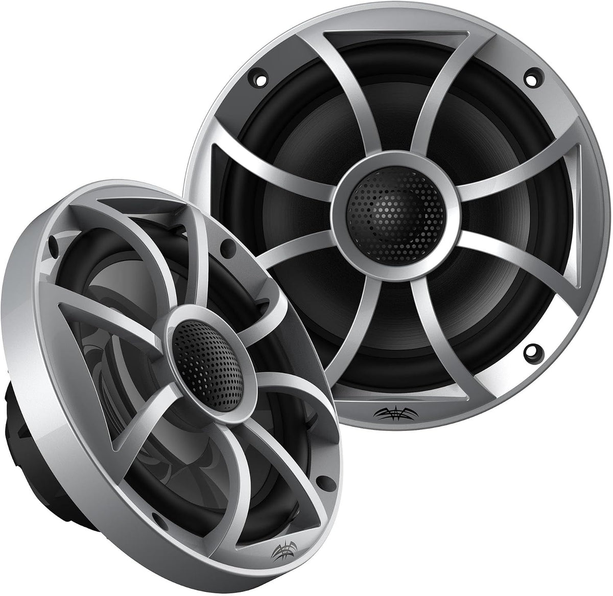 Wet Sounds WS-MC-2 Marine Radio 2-Pair 6.5 in Speaker Bundle