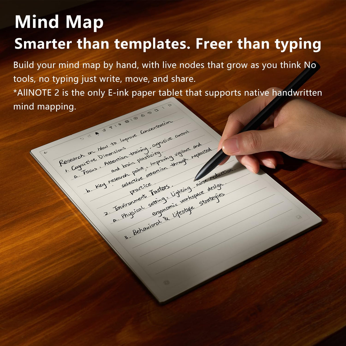 iflytek AINOTE 2 Bundle Blue,10.65" E-Ink Tablet for Meetings,4.2mm Ultrathin AI Paper Tablet Powered by ChatGPT,Support Voice-to-Text,Handwriting Conversion,18-Language Transcription for Work/Study