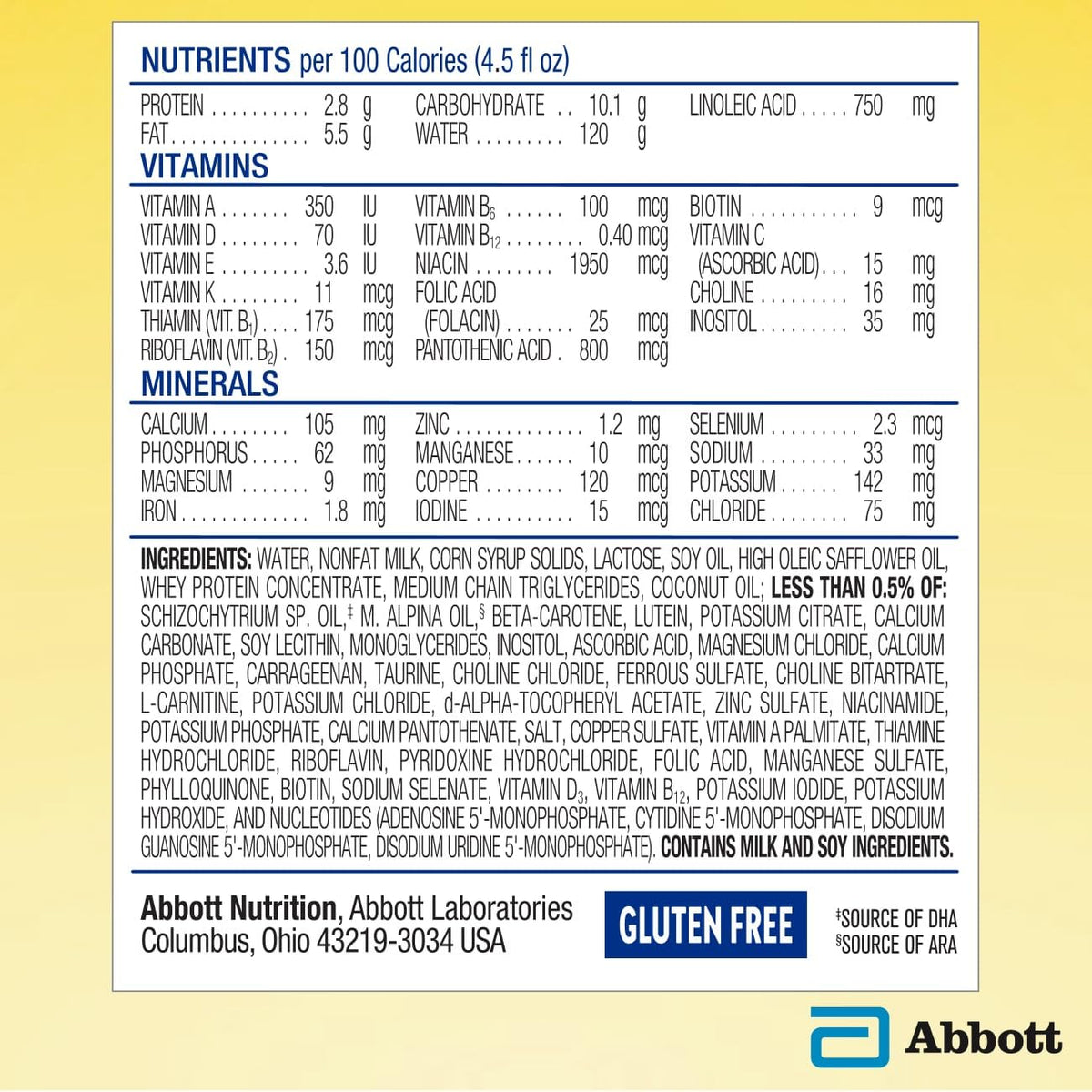 Similac NeoSure Premature Post-Discharge Infant Formula, Ready-to-Feed Baby Formula, 8-fl-oz Bottle, Pack of 24