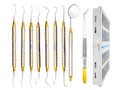 ARTMAN INSTRUMENTS Dental Hygienist Tool Kit (10 PCs) â Includes Mirror, Probe, Tweezer, Scalers, Pocket Probe, Curettes â Prophylaxis Teeth Cleaning Set, Autoclavable, with Sterilization Cassette