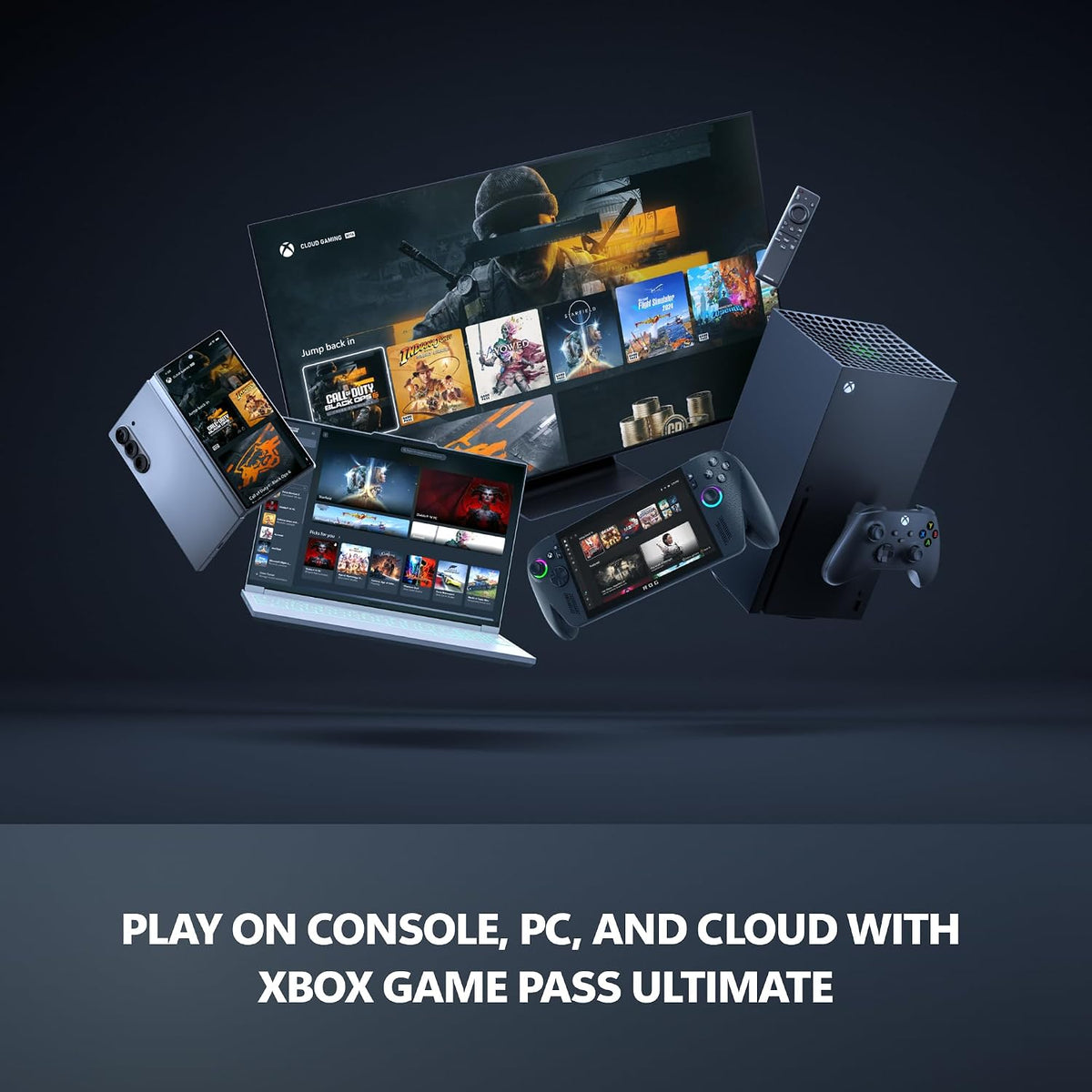 Xbox Series S - All Digital Gaming Console - 1TB SSD - Includes Wireless Controller - 120FPS - Robot White