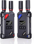 Wireless Video Transmitter and Receiver with UVC Out for Live System,Manual Switching of 20 Channels,Wireless Video Transmission System 1500FT Los Range,0.05s Delay,Up to 5 Devices(1TX+1RX)