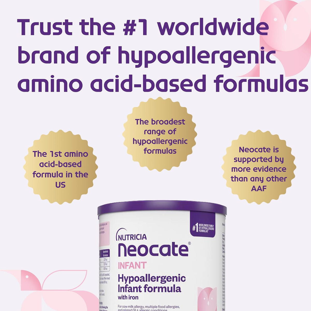 Neocate Infant Hypoallergenic Formula 0â12 Months 14.1oz 4 Pack