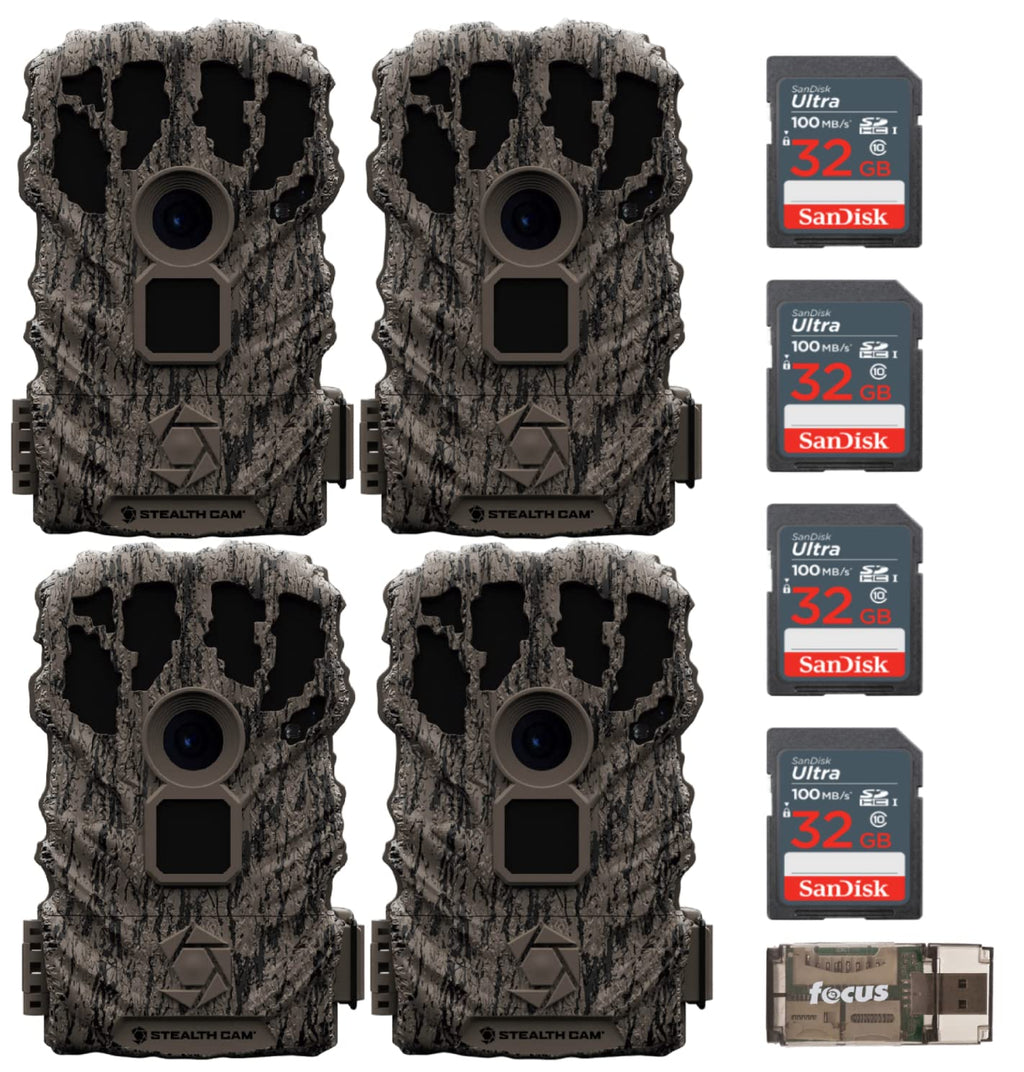 Stealth Cam Browtine 14MP Trail Camera Bundle