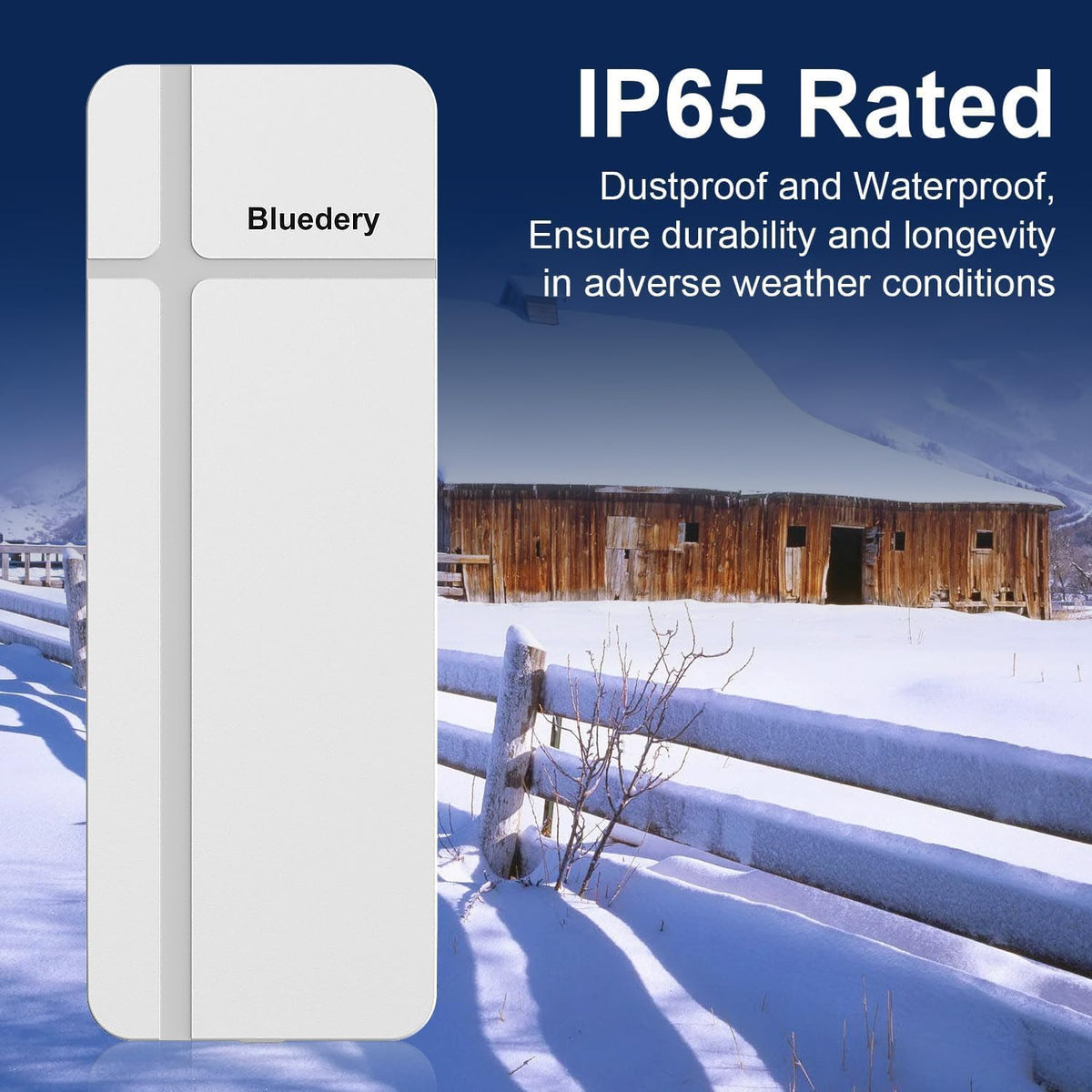 Point to Point Wireless Bridge Outdoor, Gigabit/100Mbps LAN-2 Pack