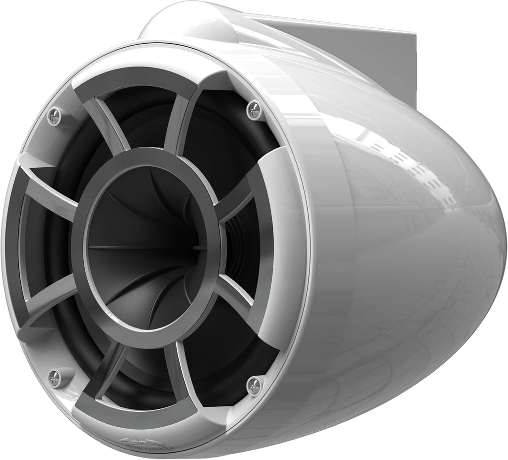 Wet Sounds Rev 8 W-SC V2 8" White Marine Tower Speakers Swivel