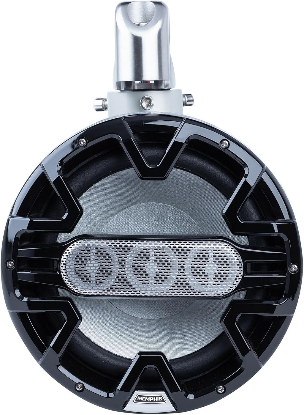Memphis MM84TB 8" Tower Speakers with (A.T.A.C) Advanced Tower Array Construction and Swivel Mount Brackets - Black, Pair