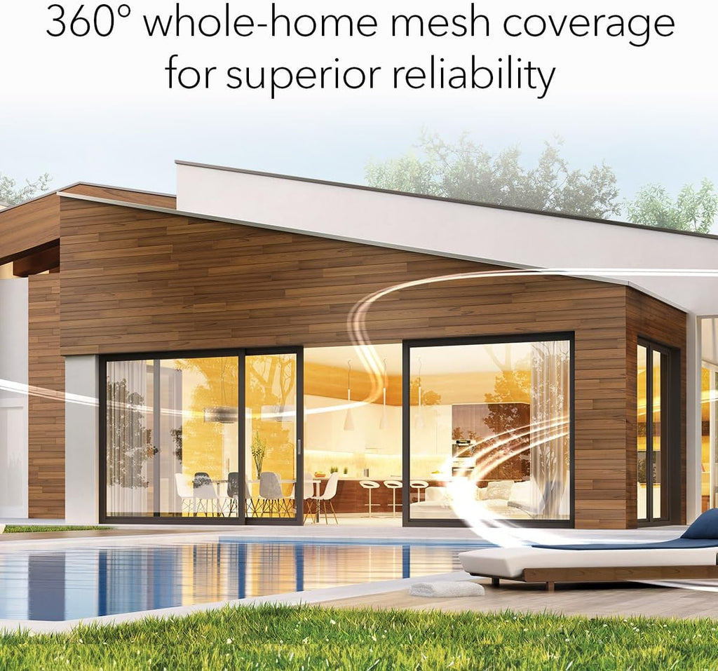 NETGEAR Orbi 770 Series WiFi 7 Mesh System, Up to 8,000 sq ft., 3 Pack