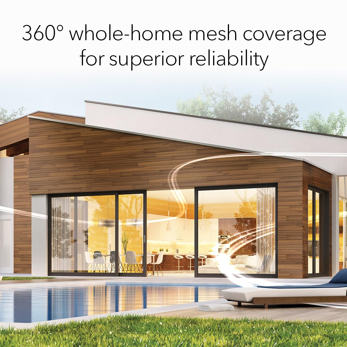 NETGEAR Orbi 770 Series WiFi 7 Mesh System, Up to 8,000 sq ft., 3 Pack