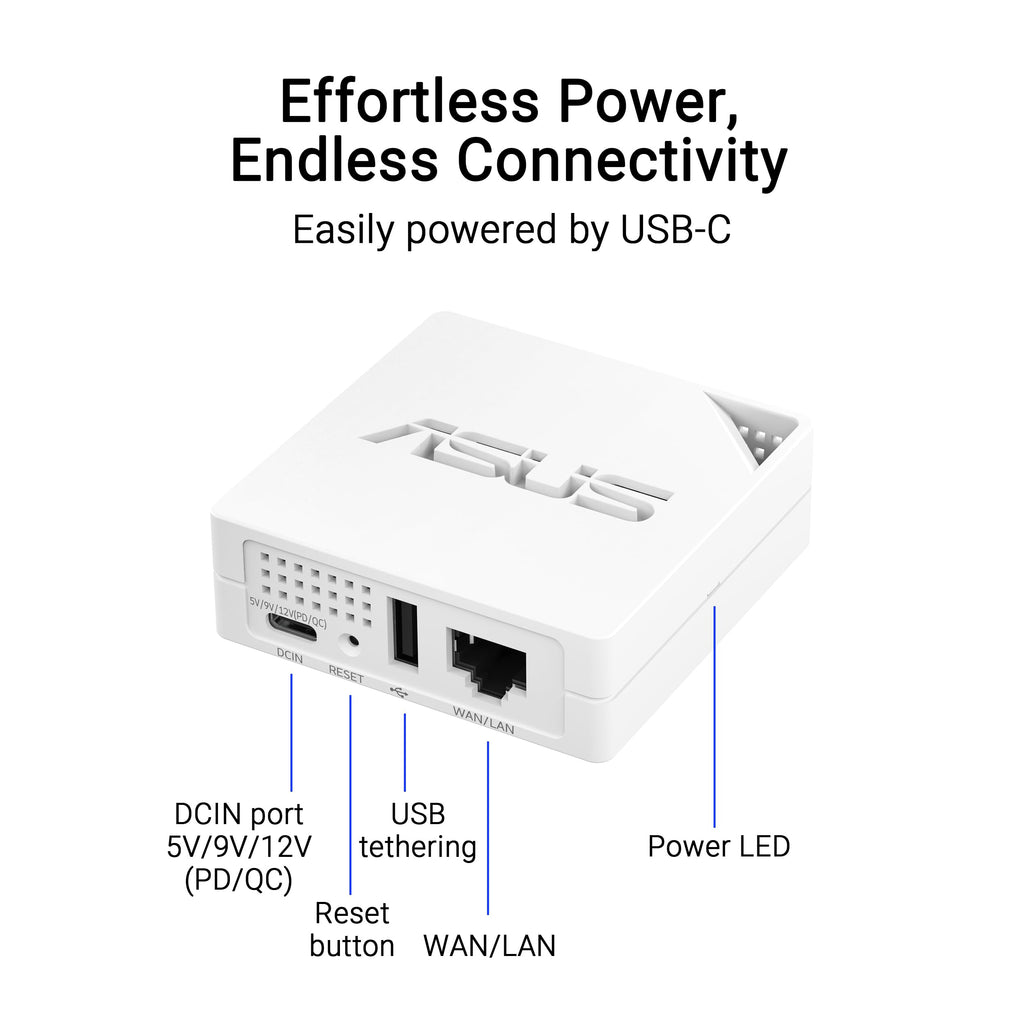 ASUS RT-AX3000S Dual Band WiFi 6 Extendable Router, Instant Guard, Parental Control Scheduling, Built-in VPN, AiMesh Compatible