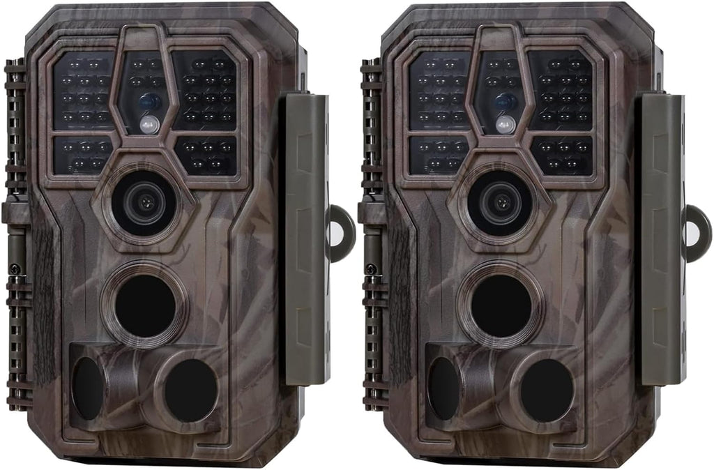 GardePro E5S 2-Pack Non-Cellular Trail Camera, 64MP Photo & 1296P HD Video