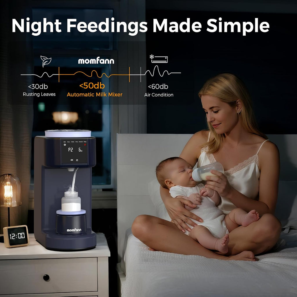 MOMFANN Auto Baby Formula Maker, Fast Formula Dispenser for Instantly Mix