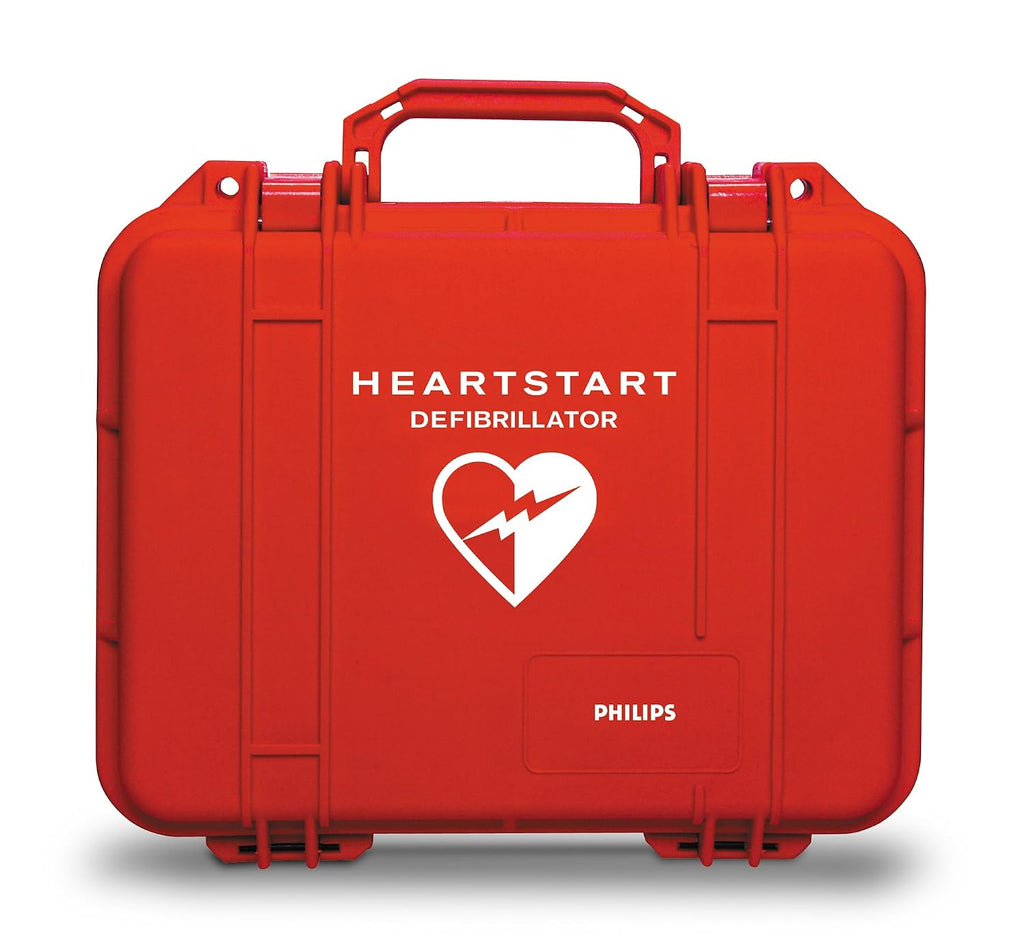 Philips HeartStart AED Defibrillator Plastic Waterproof Carry Case, YC (AED sold separately)