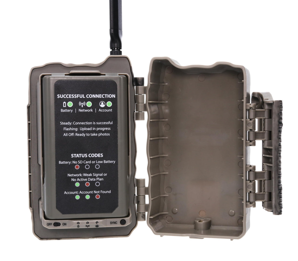 Stealth Cam Deceptor MAX 40MP 1440P QHD No-Glo LED Cellular Trail Camera