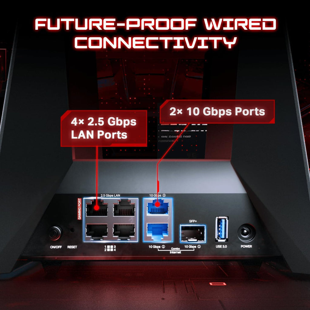 TP-Link Dual-Band BE6500 WiFi 7 Gaming Router 6.5 Gbps (Archer GE400)