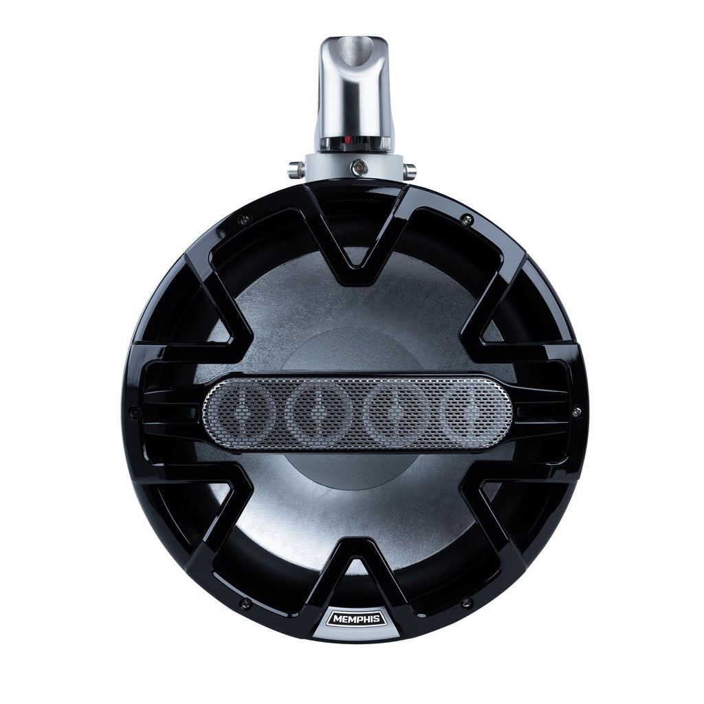 Memphis MM84TB 8" Tower Speakers with (A.T.A.C) Advanced Tower Array Construction and Swivel Mount Brackets - Black, Pair
