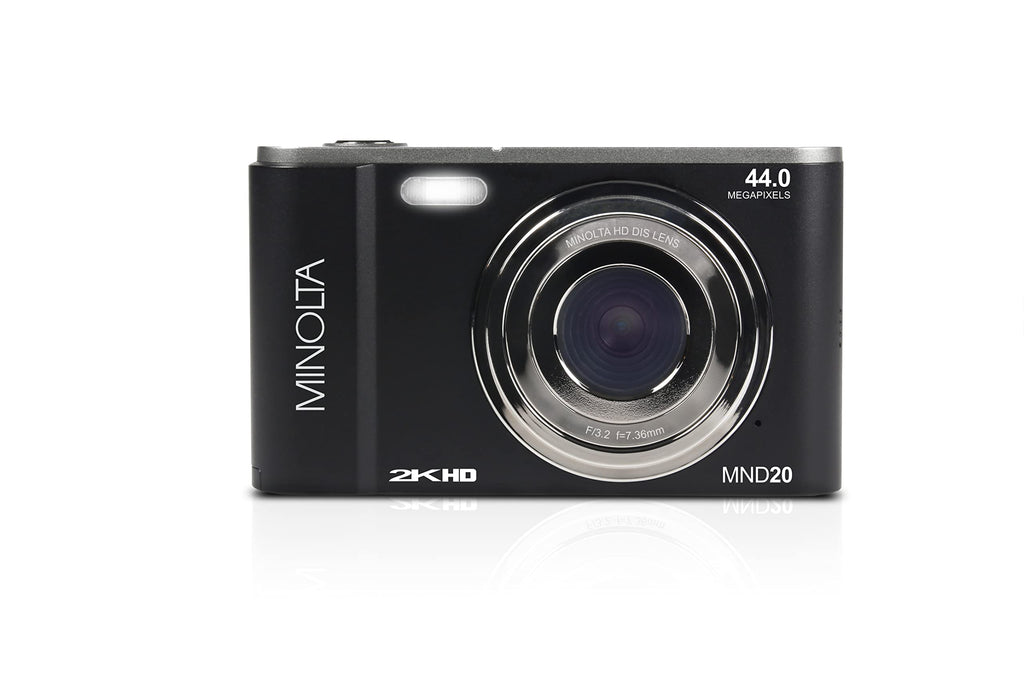 Minolta Minolta MND20 44 MP 2.7K Ultra HD Digital Camera (Silver)