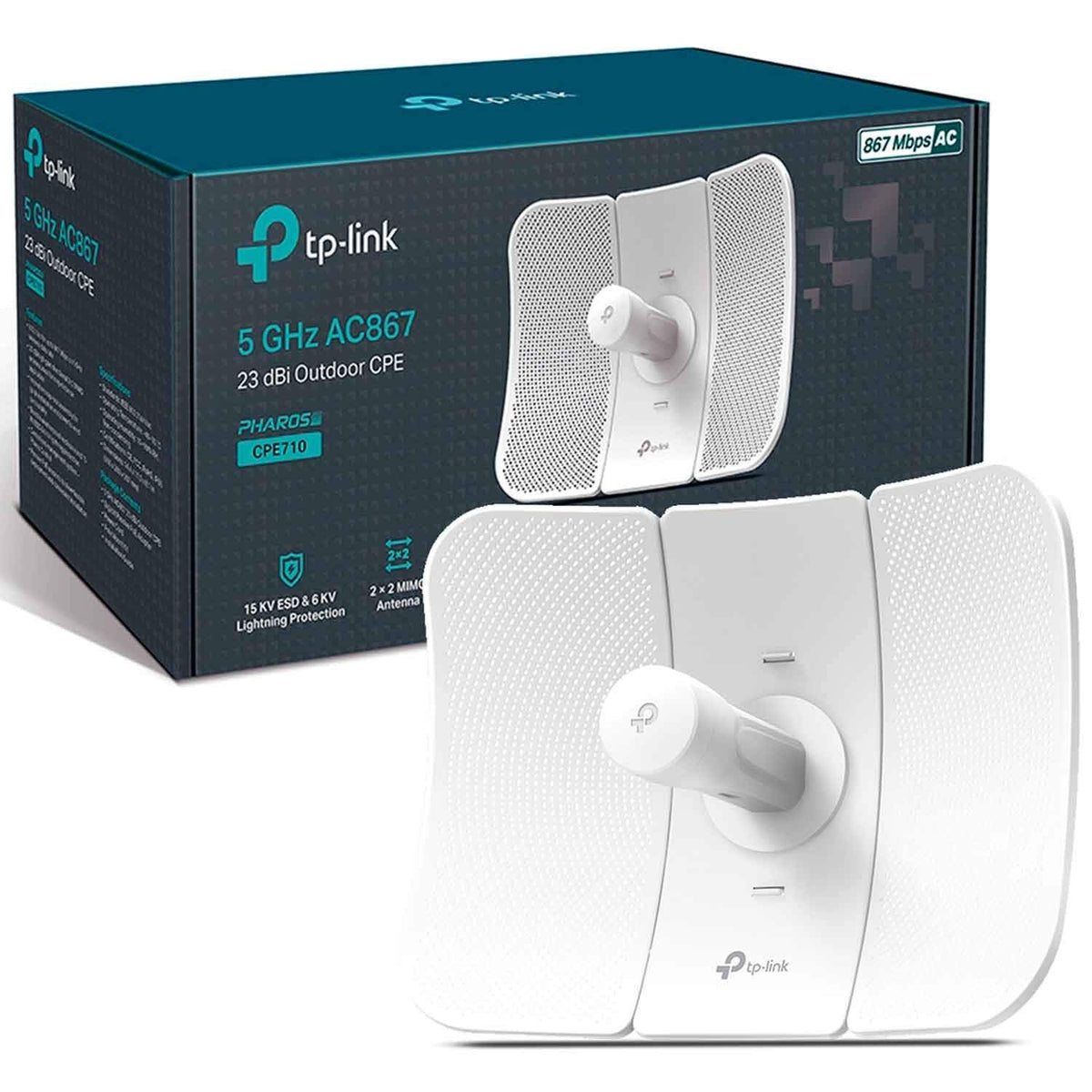 Omada 5GHz AC867 Wireless Bridge, 15km Long Distance(Beam Bridge 5 UR KIT)