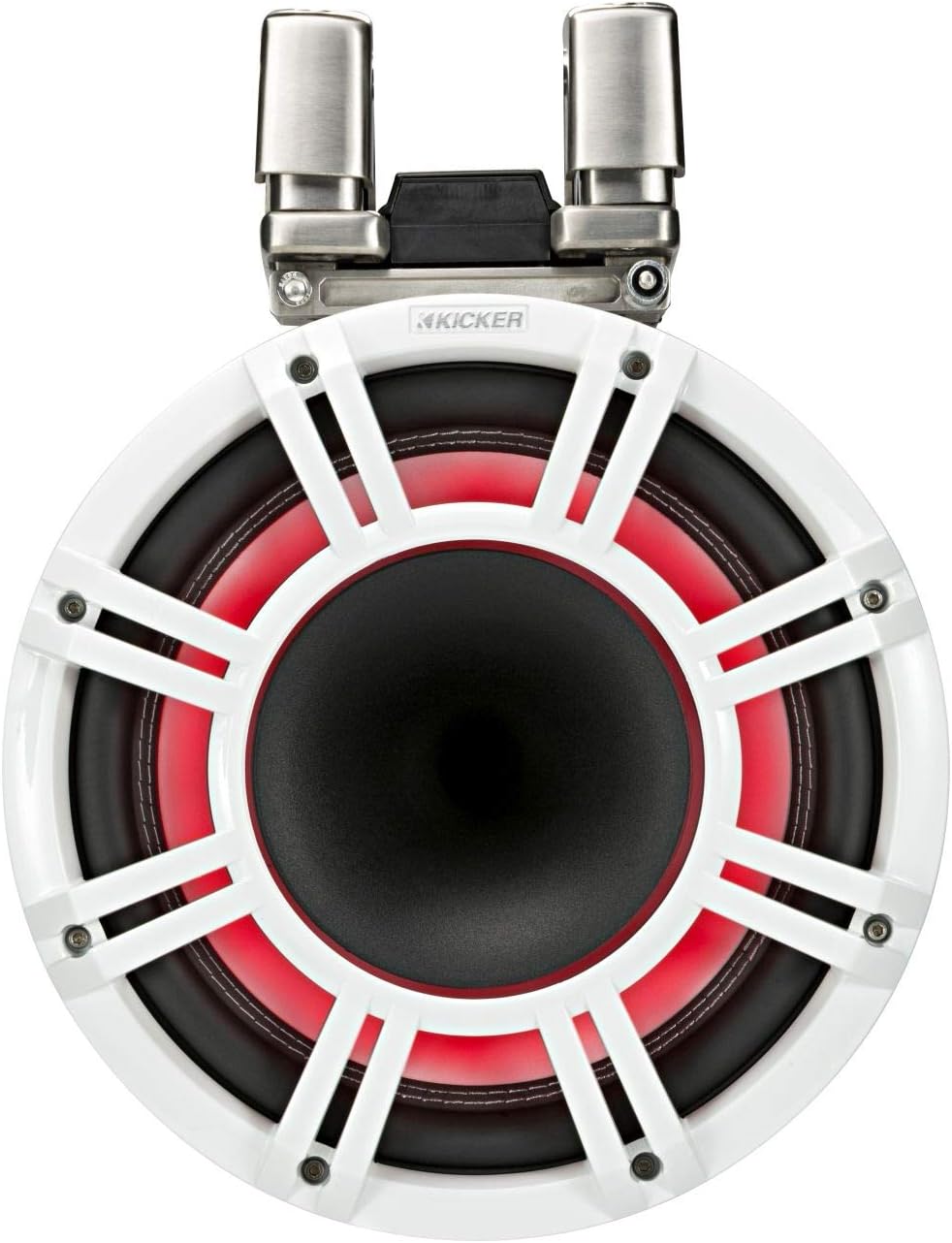 Kicker 44KMTC114W KMTC11 White 11" Inch Boat Tower Speaker Marine Wake Horn