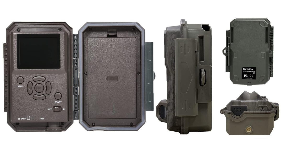 GardePro E5S 2-Pack Non-Cellular Trail Camera, 64MP Photo & 1296P HD Video
