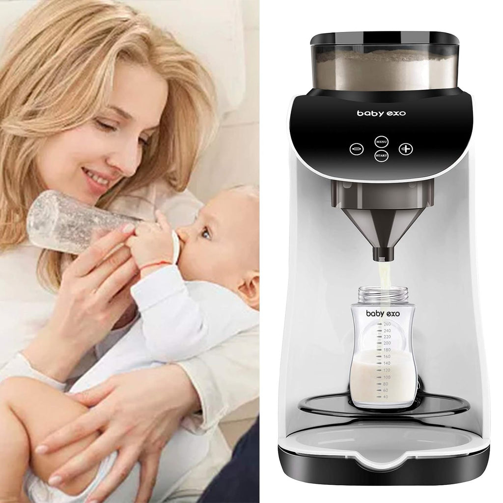 BabyEXO Formula Milk Dispenser, Automatic Electric Formula Mixer Warmer, Milking Machine for Baby - Easily Make Bottle with Automatic Powder Blending