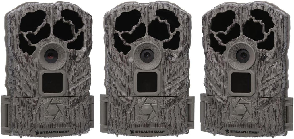 Stealth Cam Browtine 3 Camera Bundle- 18MP Digital Camera - 480P Video Capability