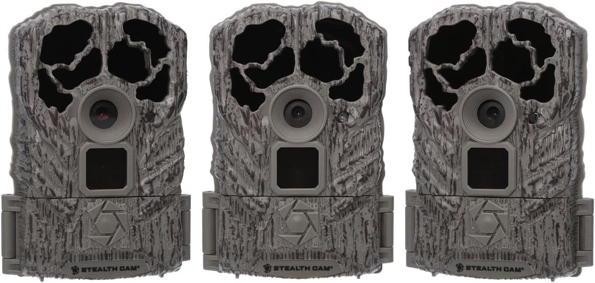 Stealth Cam Browtine 3 Camera Bundle- 18MP Digital Camera - 480P Video Capability