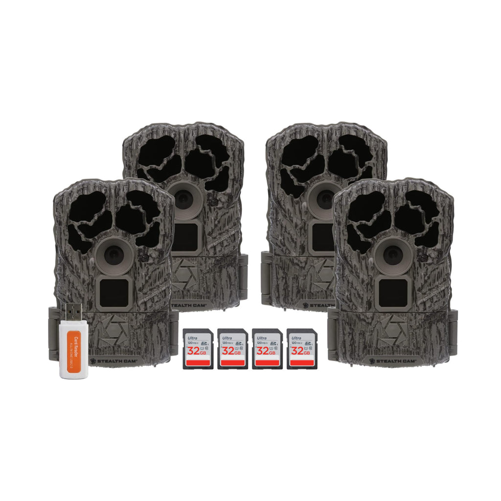 Stealth Cam Browtine 16MP Durable Trail Camera Bundle