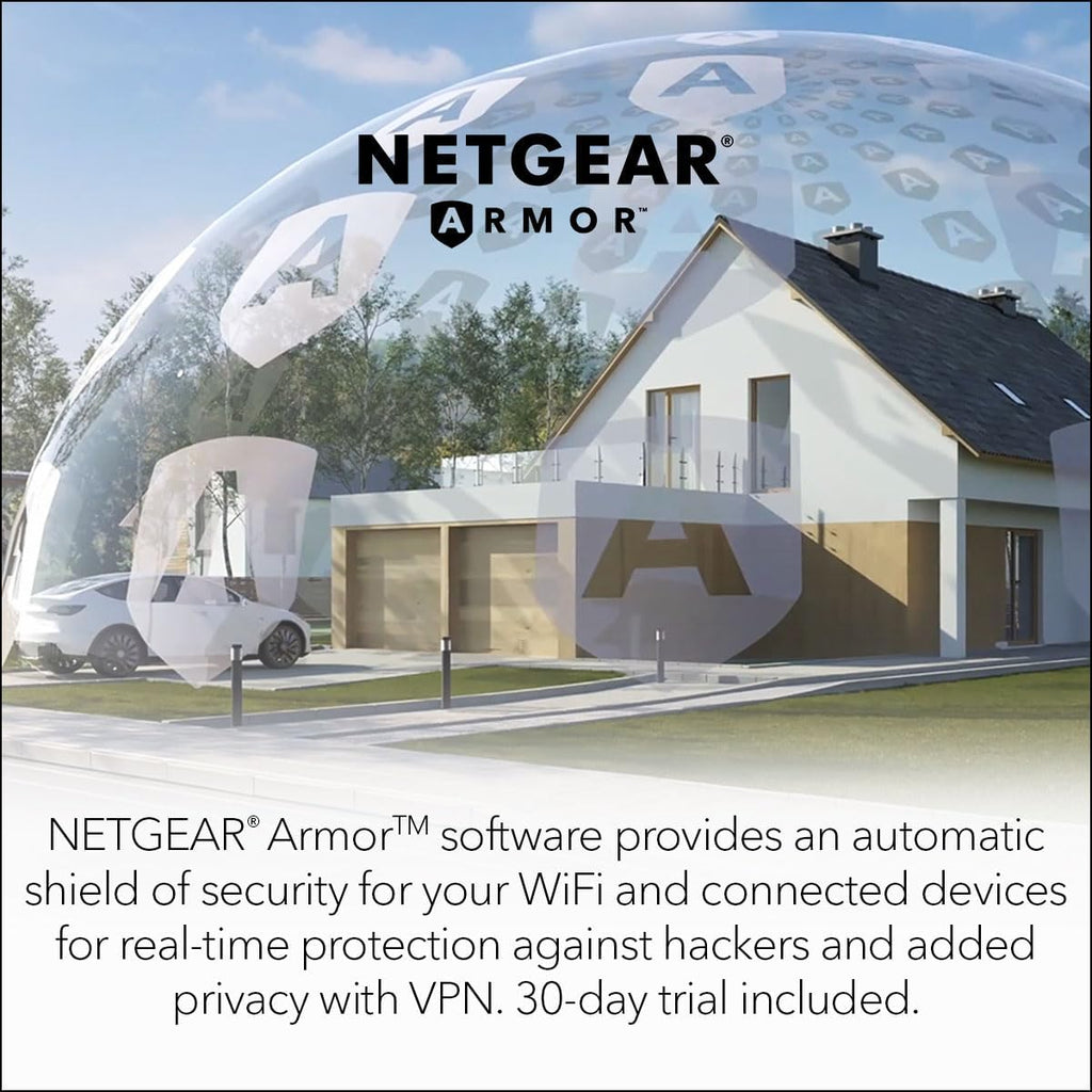 NETGEAR Nighthawk Modem Router Combo (CAX30) DOCSIS 3.1 Cable Modem and WiFi 6 Router - AX2700 2.7 Gbps - Compatible with Xfinity, Spectrum, Cox, and More - Gigabit Wireless Internet (Renewed)
