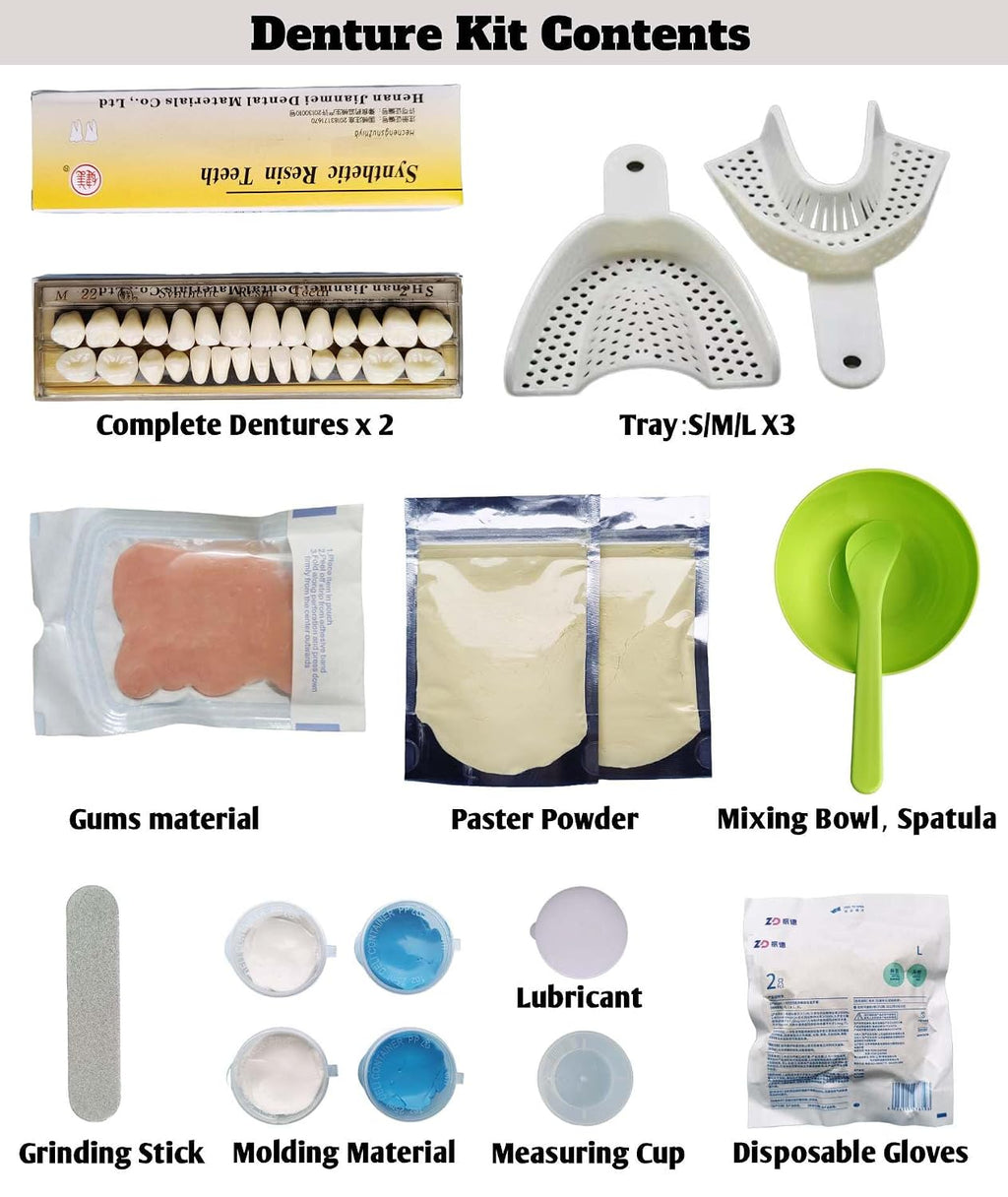 DIY Oral Care Kit at Home, 2 Complete Sets