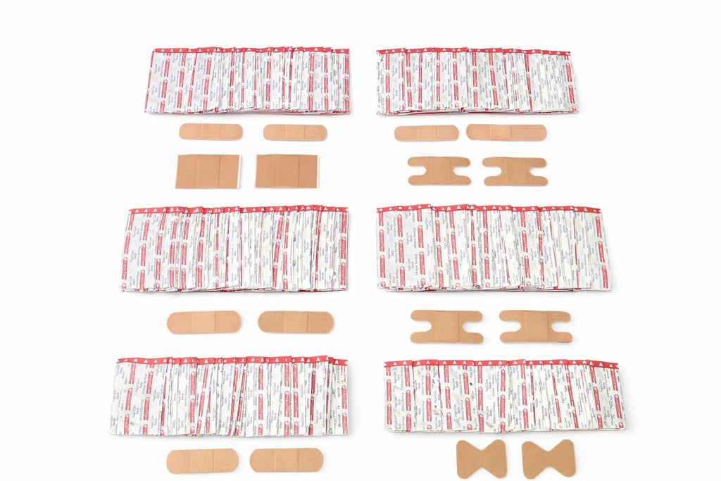 Rapid Care 4-Shelf First Aid Refill Kit - 1033 Piece OSHA & ANSI Compliant First Aid Cabinet Refill, Serves 150+ People, Color-Coded Workplace, Office & School First Aid Supplies