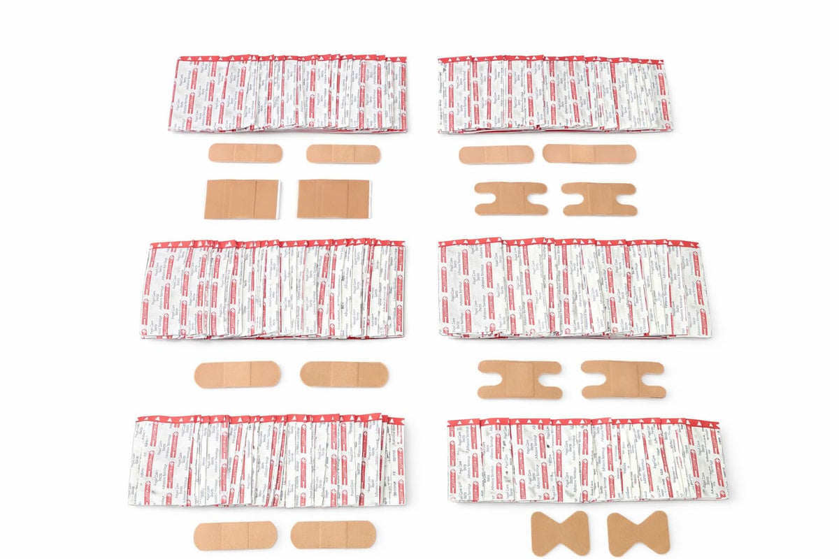 Rapid Care 4-Shelf First Aid Refill Kit - 1033 Piece OSHA & ANSI Compliant First Aid Cabinet Refill, Serves 150+ People, Color-Coded Workplace, Office & School First Aid Supplies