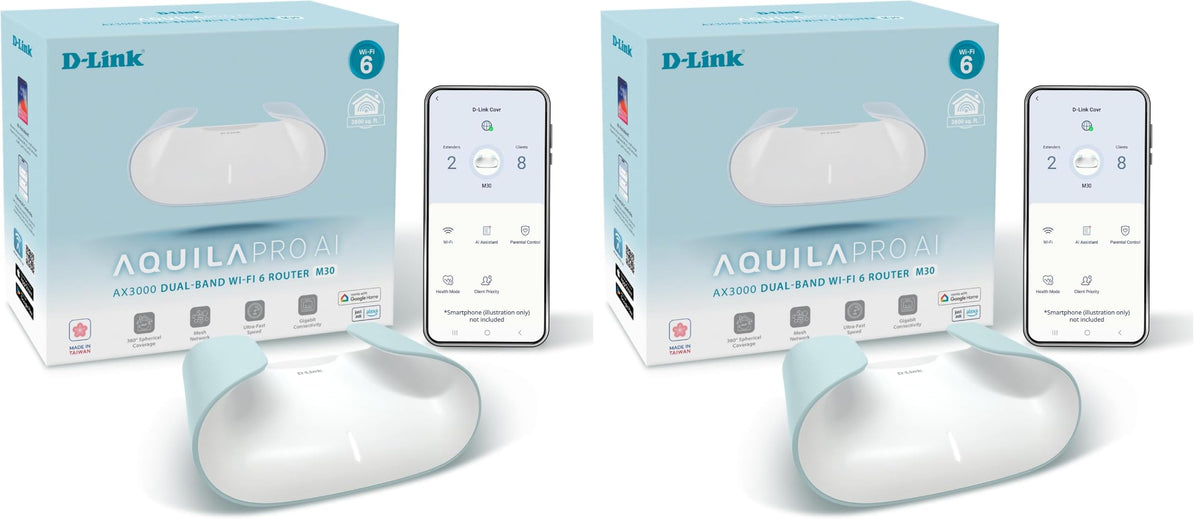 D-Link Guardian 600 PoE Multi-Gig Business Router (DBR-600-P), Premium Router with Multi-WAN Failover, SPI Firewall, 8X 2.5GbE PoE+ LAN, VPN