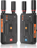 Wireless HDMI Transmitter and Receiver 4K: Plug&Play HDMI Wireless Extender Kit, 5G 820FT Sender and Receiver with Loopout for Streaming Video and Audio to Monitor from Laptop/PC, Audio Interface