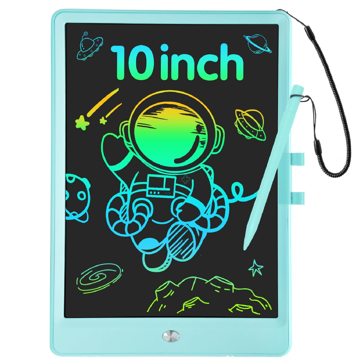 LCD Writing Tablet for Kids 10 Inch Reusable Drawing Tablets for Kids Colorful Writing Board Electronic Drawing Board Educational and Learning Toys for 2-4 Year Old Boys