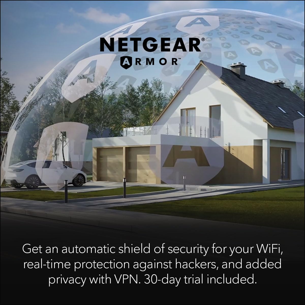 NETGEAR Nighthawk Dual-Band WiFi 7 Router (RS200) â Security Features, BE6500 Wireless Speed (up to 6.5Gbps) - Covers up to 2,500 sq. ft., 80 Devices â 2.5 Gig Internet Port (Renewed)