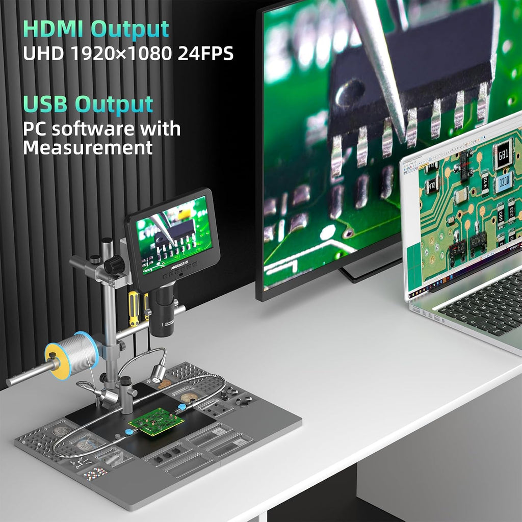 Andonstar AD246S-M Plus 2160P 7'' HDMI Soldering Digital Microscope