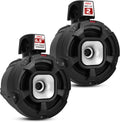 Pyle Waterproof Speakers Setup, 6.5" Outdoor Speaker Pair with 1300 W Power, UTV Sound for Off-Road Use, Marine Setup for Boats, Wired Audio System for ATV and All-Terrain Entertainment