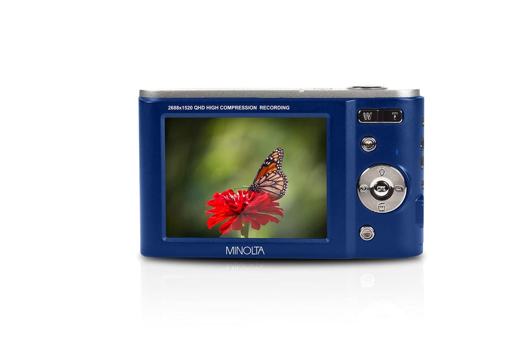 Minolta Minolta MND20 44 MP 2.7K Ultra HD Digital Camera (Silver)