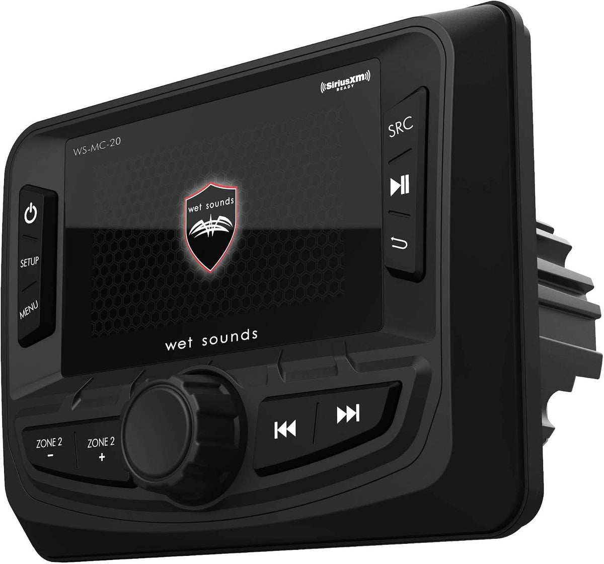 Wet Sounds WS-MC-2 Marine Radio 2-Pair 6.5 in Speaker Bundle