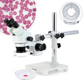 AmScope SM-3BZ-80S SM-3B Series Binocular Zoom Stereo Microscope - 90X