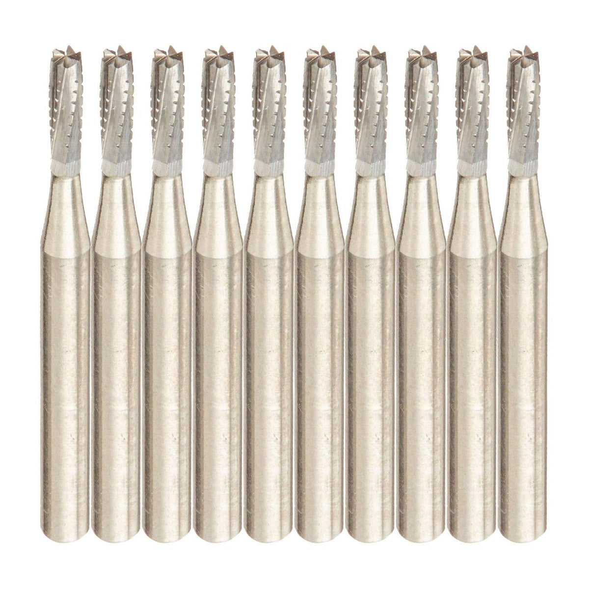 FG #557 Dental Carbide 19mm Burs (Pack of 100) Friction Grip for High Speed Hand Piece