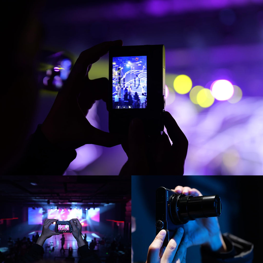 Panasonic LUMIX ZS300 Compact 4K Digital Camera, 15x Zoom Travel Camera Point and Shoot (24-360mm), Small Zoom Camera for Concerts & Sports, DC-ZS300K
